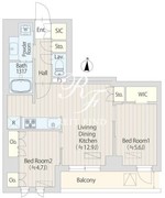 ファレール笹塚2 402 間取り図 ?>