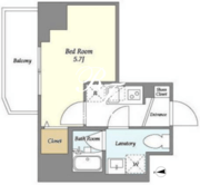 プライマル戸越銀座 1105 間取り図