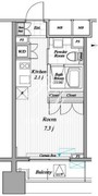 レジディア錦糸町2 409 間取り図