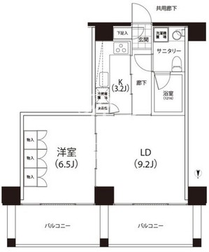 クイズ恵比寿 615 間取り図