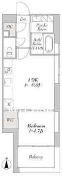 ルミーク目黒 901 間取り図