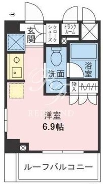 ザパームス両国 703 間取り図