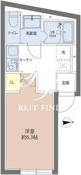 レピュア曳舟レジデンス 501 間取り図
