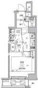 クオリタス東十条 403 間取り図