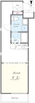 レイアス東矢口 303 間取り図