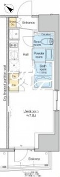 プラウドフラット文京千駄木 904 間取り図