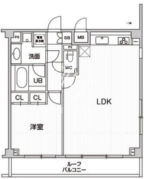 六本木デュープレックスエムズ 603 間取り図
