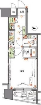 ハーモニーレジデンス両国テラス 902 間取り図