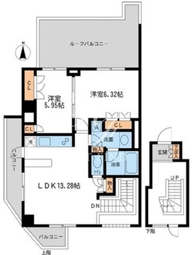 レジデンス白金コローレ 407 間取り図