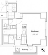 プライムアーバン南池袋 1004 間取り図