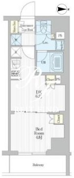 REFRAME 5 Iriya 304 間取り図