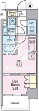 リビオメゾン木場 1004 間取り図