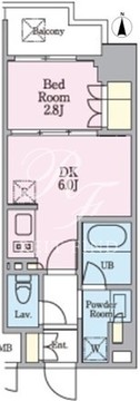 リビオメゾン木場 205 間取り図