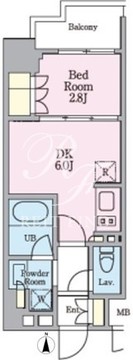 リビオメゾン木場 305 間取り図