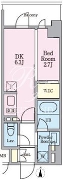 リビオメゾン木場 1006 間取り図