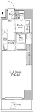 ユニテラス三軒茶屋 508 間取り図
