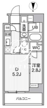 オルタナ東池袋 505 間取り図