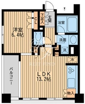 プロスペクト森下 506 間取り図