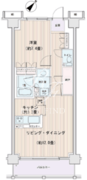 エスティメゾン豊洲レジデンス E-631 間取り図