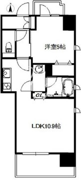 南麻布パークハイツ 701 間取り図