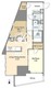 ラサンテ文京千駄木 802 間取り図