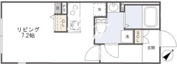 グランパセオ三軒茶屋 201 間取り図