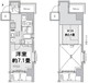 ミュゼ南麻布 901 間取り図