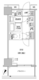 パークハビオ渋谷本町レジデンス 610 間取り図