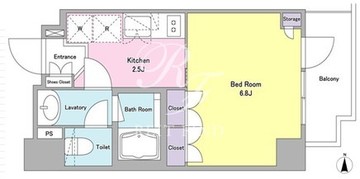 コンフォリア三田トロワ 202 間取り図