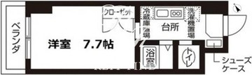 ローズウッド・ハイツ門前仲町 1301 間取り図