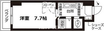 ローズウッド・ハイツ門前仲町 701 間取り図