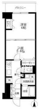 アイルグランデ大田 206 間取り図