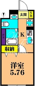 エルファーロ大井町 103 間取り図