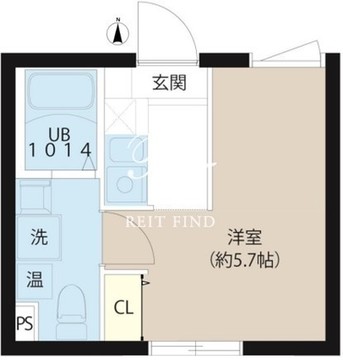レピュア東十条駅前レジデンス 202 間取り図