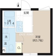 レピュア東十条駅前レジデンス 402 間取り図