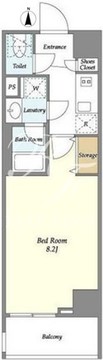 プライマルタワー錦糸町 1102 間取り図