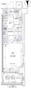 レジデンシャル池袋本町 2F 間取り図