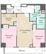 ウエリスアーバン錦糸町 1104 間取り図