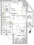 アークマーク巣鴨 1103 間取り図