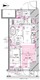 ピアース新宿三丁目 602 間取り図