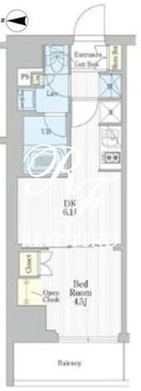 REFRAME 5 Iriya 801 間取り図