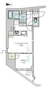 ディームス蔵前レジデンス 501 間取り図
