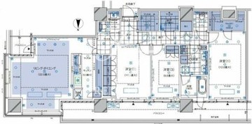 ブランズ渋谷桜丘 2401 間取り図