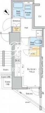 プラウドフラット文京千駄木 905 間取り図