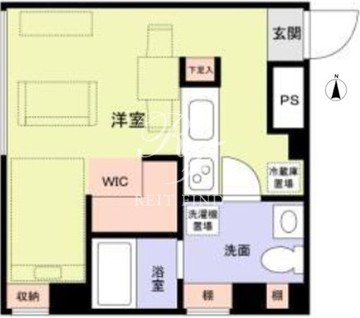 THE A 402 間取り図