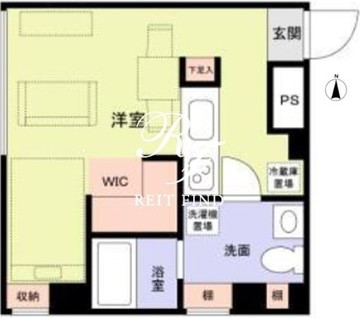 THE A 102 間取り図