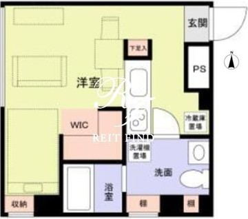THE A 202 間取り図