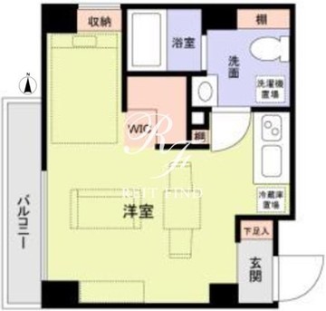 THE A 301 間取り図