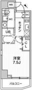 ステージファースト浅草橋3 401 間取り図