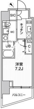 ステージファースト浅草橋3 302 間取り図